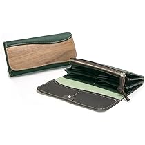 美品✨VARCO REAL WOOD ロングウォレット 長札入れ グリーン Amazon | [VARCO REAL WOOD] Long wallet 長財布 メンズ